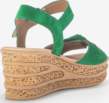 GABOR Sandals in Green