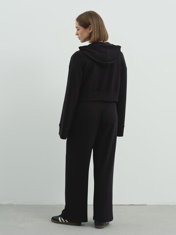 C&City Wide Leg Hose in Schwarz