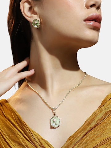 SOHI Комплект украшений 'Bulbuli' в Зеленый