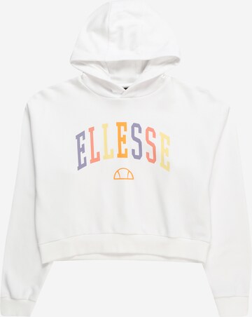 ELLESSE Sweatshirt 'Buccio' in Wit: voorkant