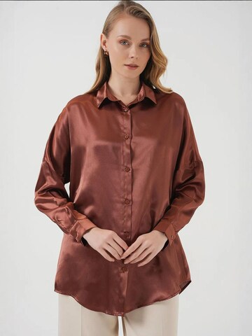 Bigdart - Blusa em castanho