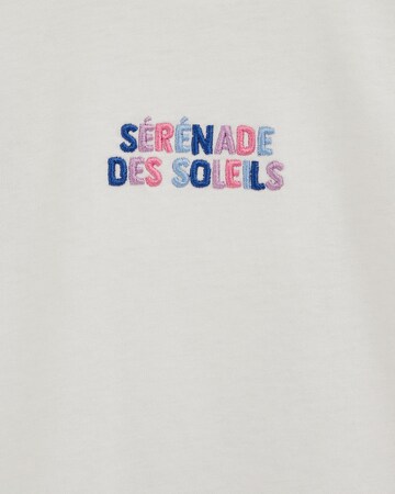 Tricou 'Meisjes' de la WE Fashion pe alb