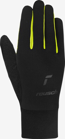 REUSCH Athletic Gloves 'Liam' in Yellow