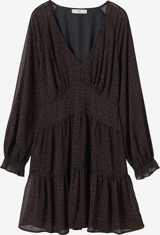 Robe 'Toscana' MANGO en marron : devant