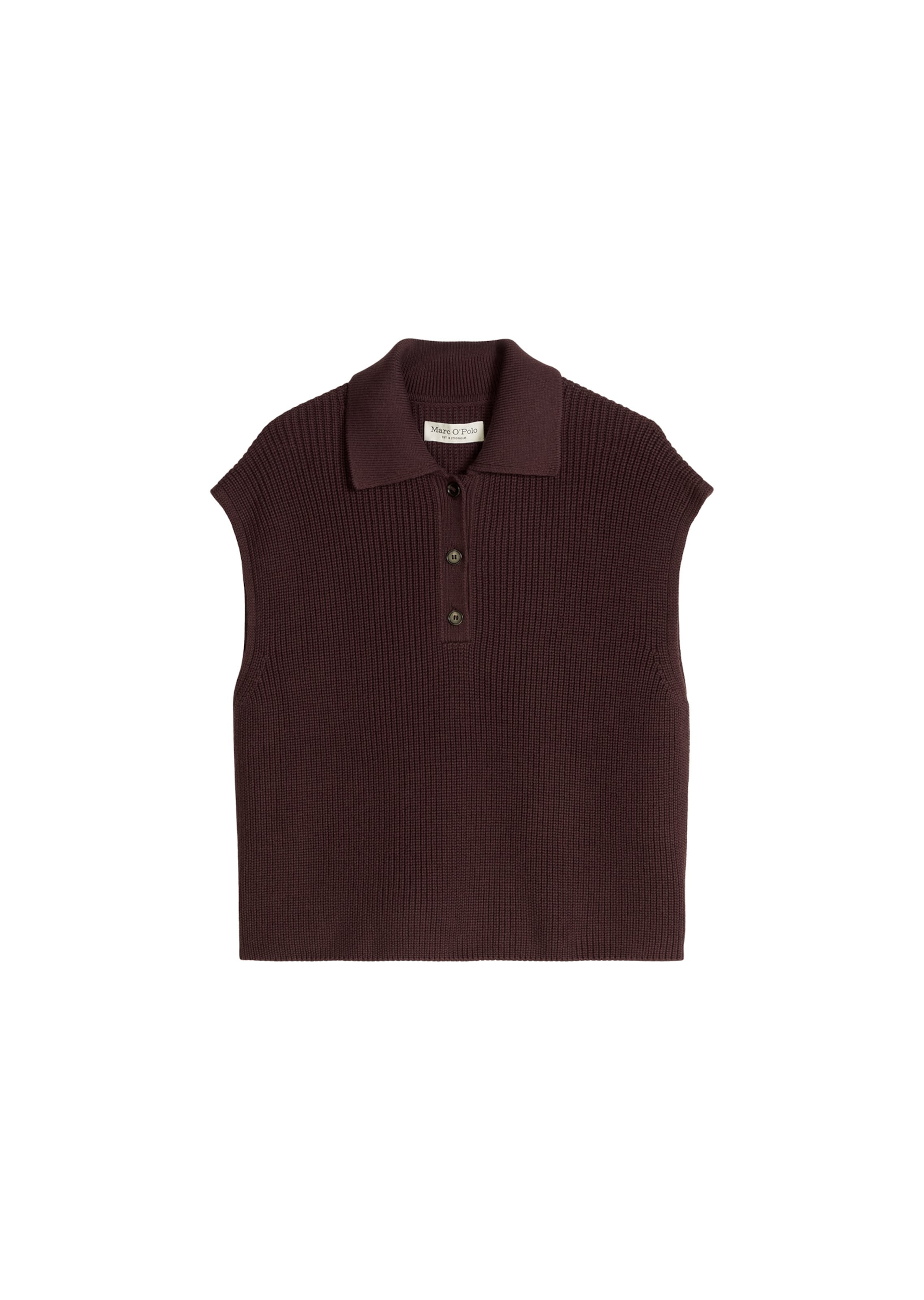 Marc O'Polo Shirt in Rood: voorkant