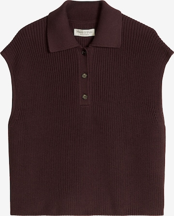T-shirt Marc O'Polo en rouge : devant