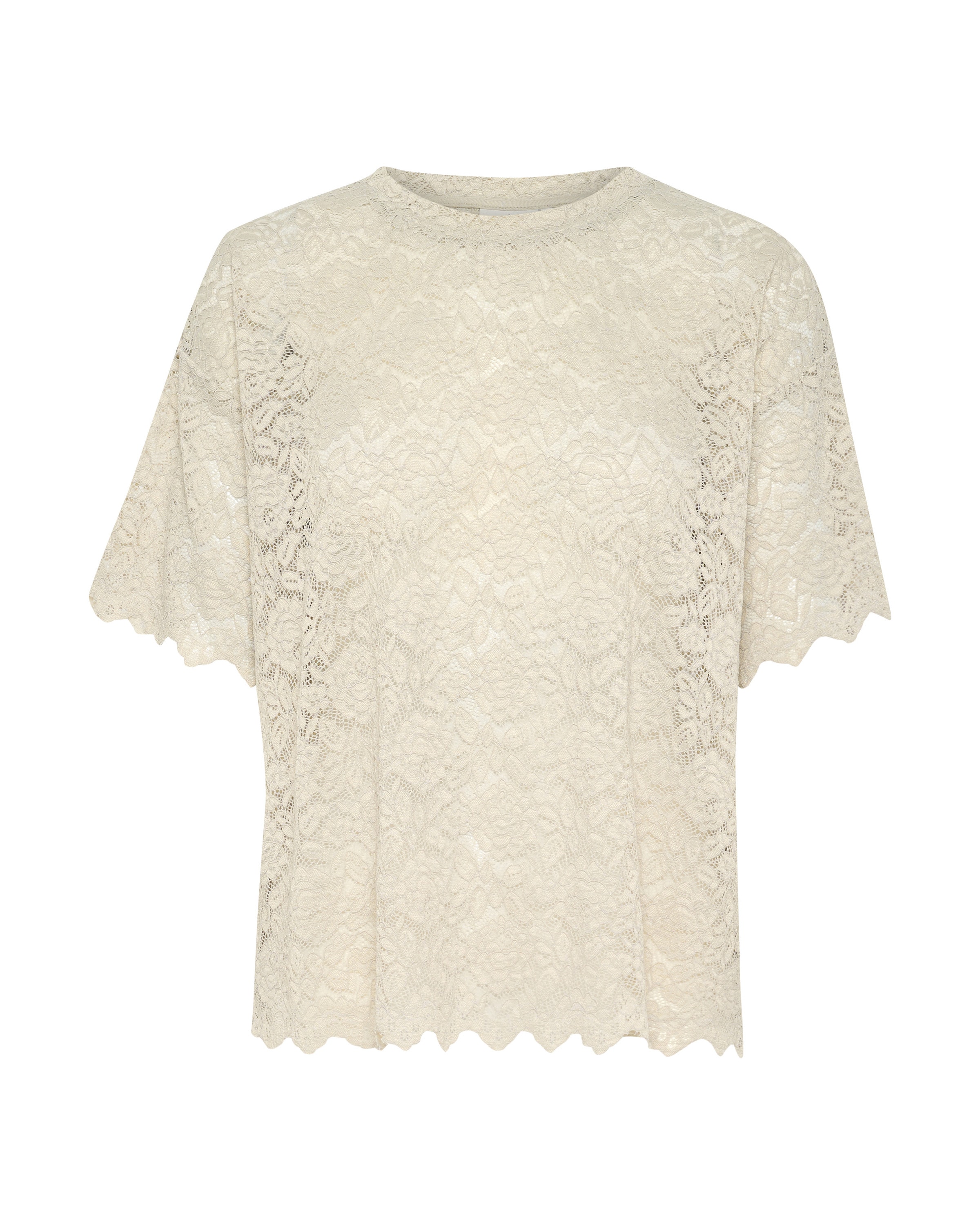 Kaffe - Blusa 'Jaiden' en blanco: frente