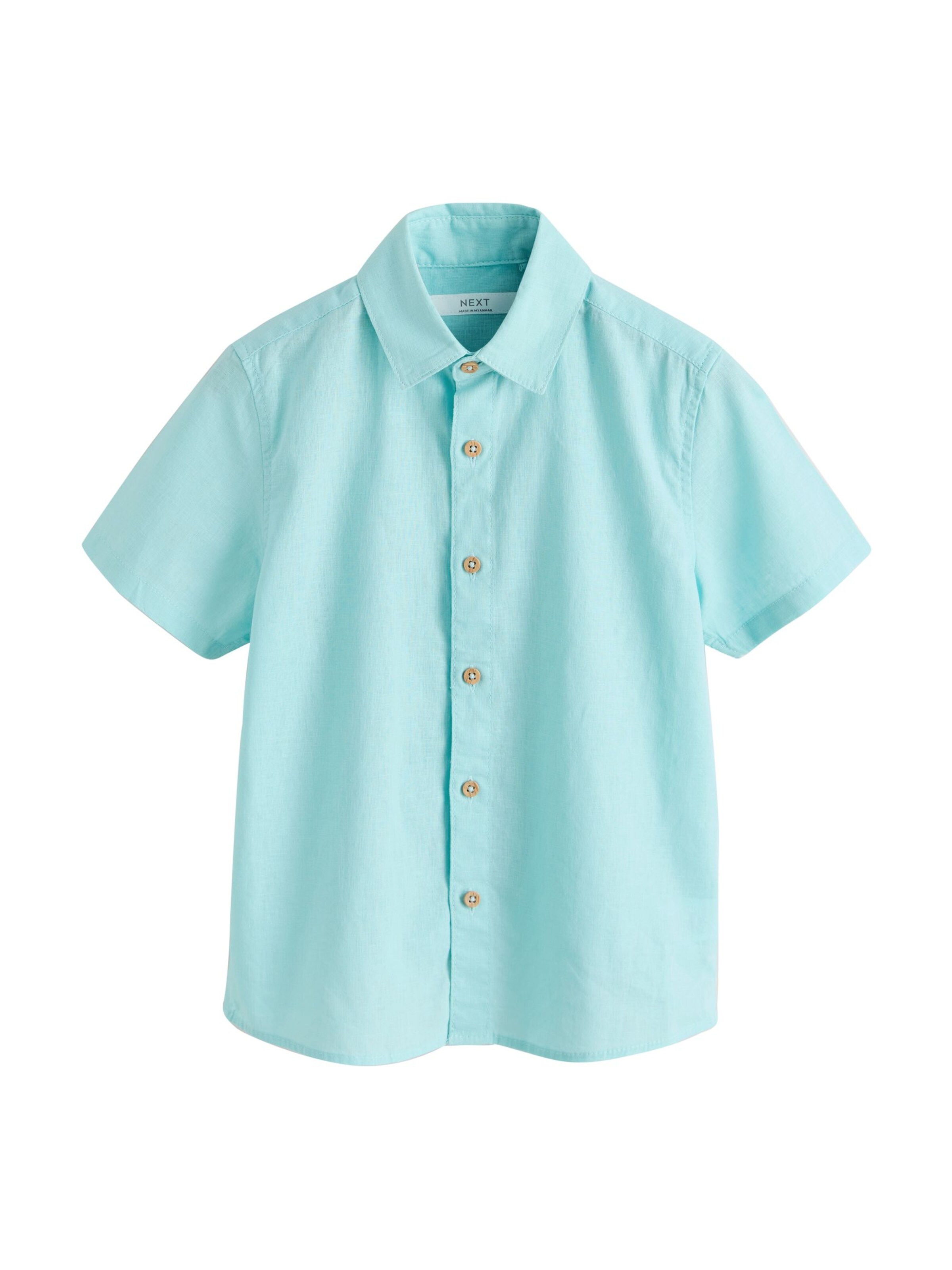 Coupe regular Chemise Next en bleu : devant