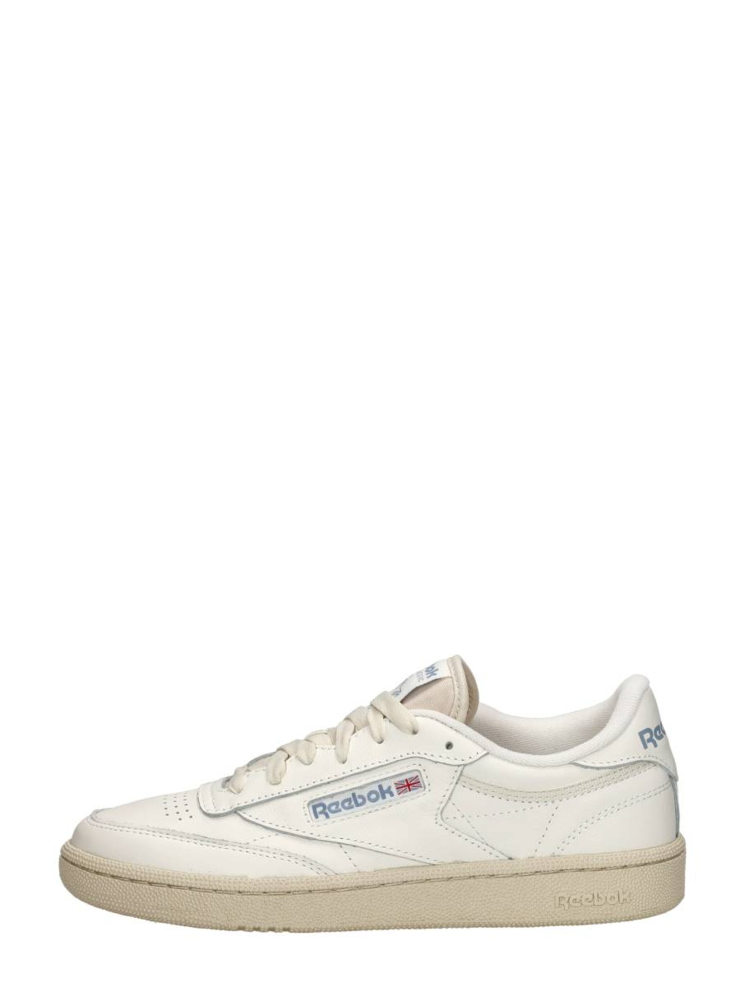 Reebok Baskets basses 'Club C 85' en 42 en blanc cassé, Vue avec produit