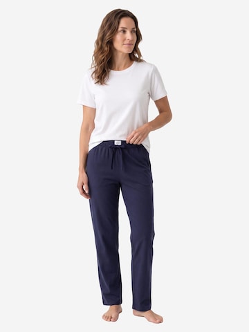 SCHIESSER Pajama 'Mix & Relax' in Blue