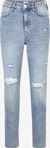 River Island Slim fit Jeans in Blue: front