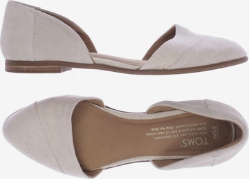 TOMS Ballerina 36 in Beige: predná strana