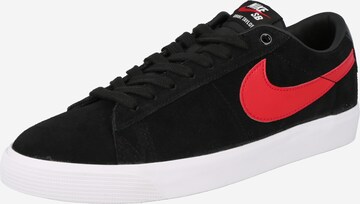 Nike SB Sneakers 'ZOOM BLAZER' in Black: front