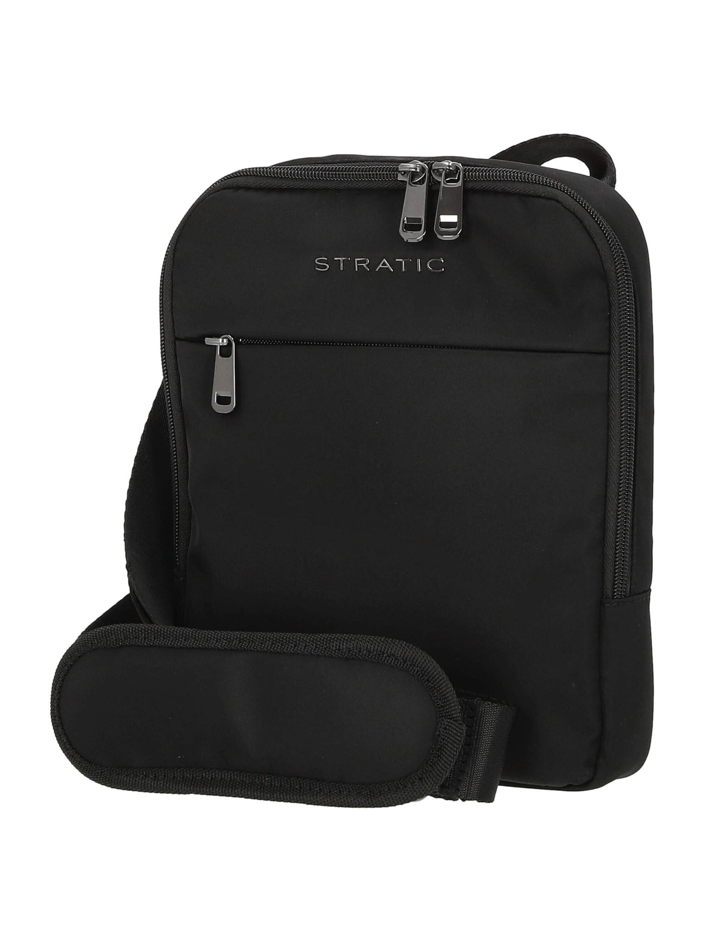Stratic Umhängetasche 'Pure'‌‌‌‌‌‌‌‌‌ in Schwarz