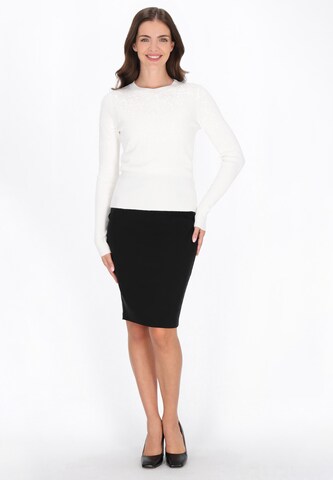Pull-over usha BLACK LABEL en blanc