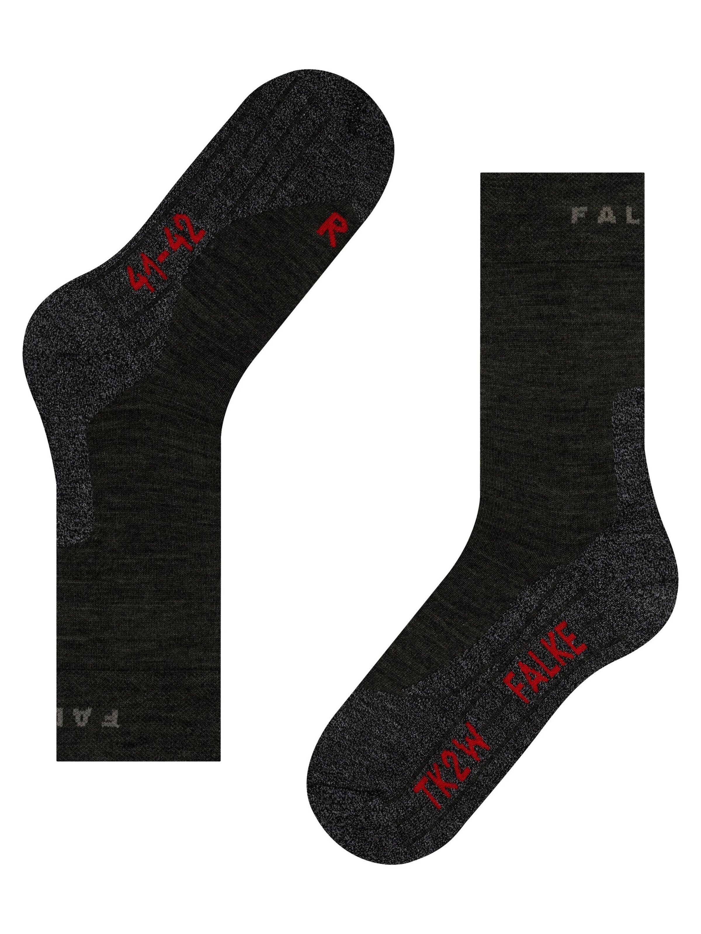 FALKE Sportsocken 'TK2 Explore Sensitive'‌‌‌‌‌‌ in Grau