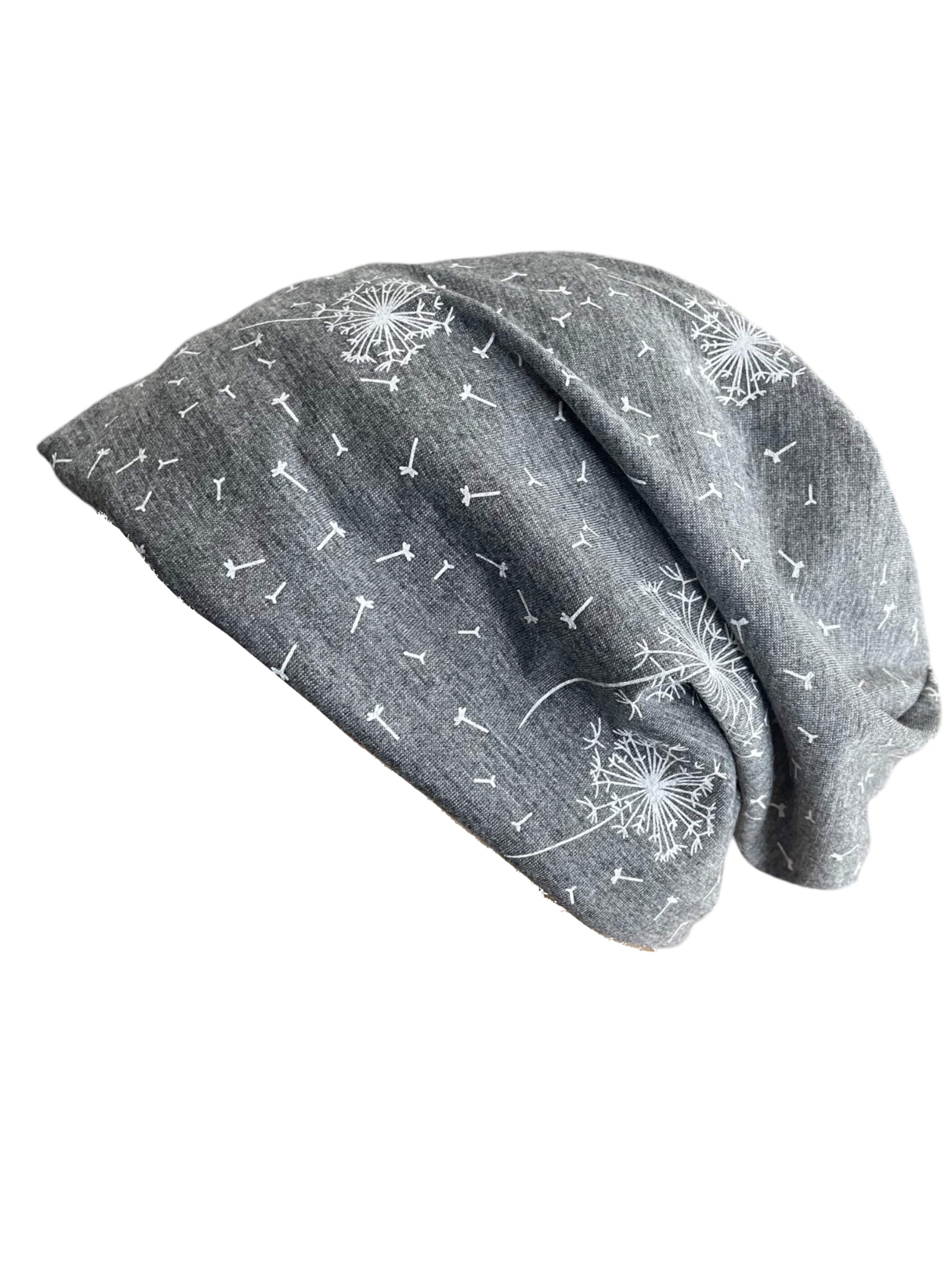 Kumixi Beanie 'Slouch Beanie' in Grey: front