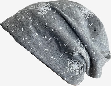 Kumixi Mütze 'Slouch Beanie' in Grau: Vorderseite