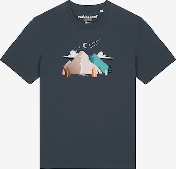 Maglietta di Watapparel in grigio: frontale