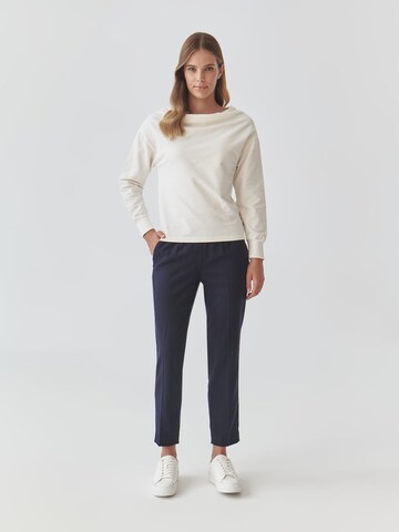 TATUUM Regular Pleat-Front Pants 'MILTI 1' in Blue