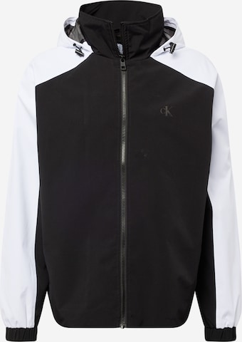 Calvin Klein Jeans Between-season jacket in Black: front