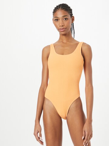 Bustier Maillot de bain Champion Authentic Athletic Apparel en orange : devant