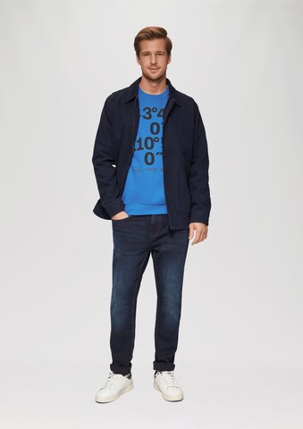 s.Oliver Sweatshirt in Blue