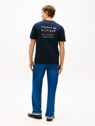 TOMMY HILFIGER Bluser & t-shirts 'BRAND LOVE' i blå