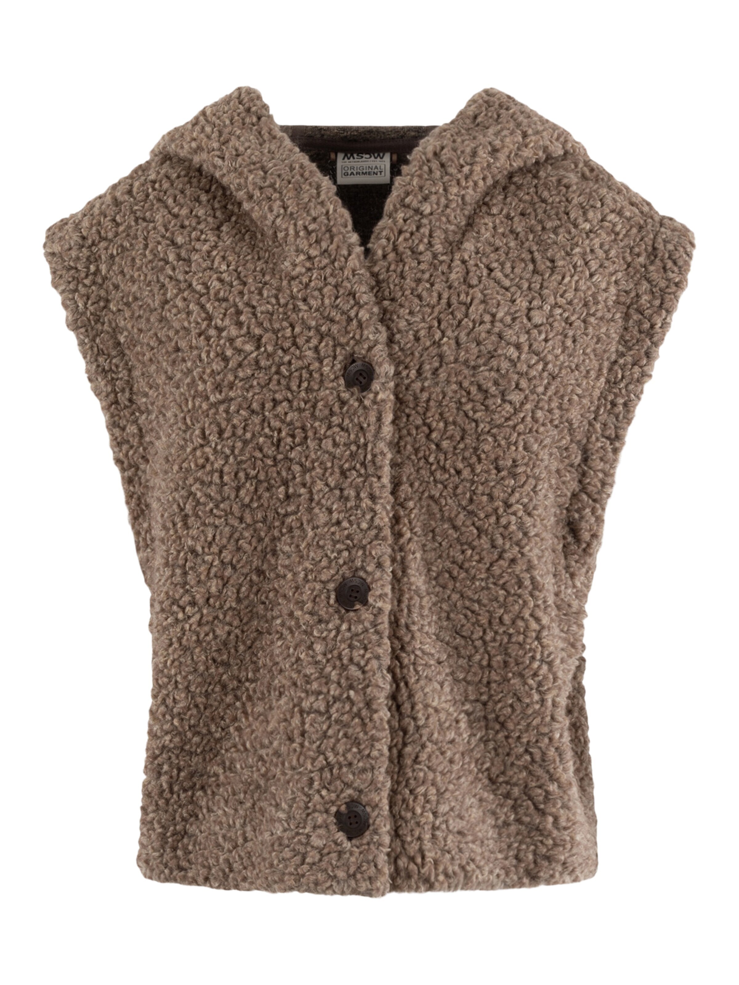 MSCW Vest 'Fab' in Grey: front