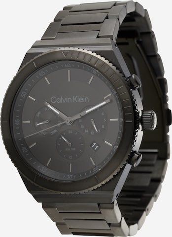 Calvin Klein Analoog horloge in Zwart: voorkant