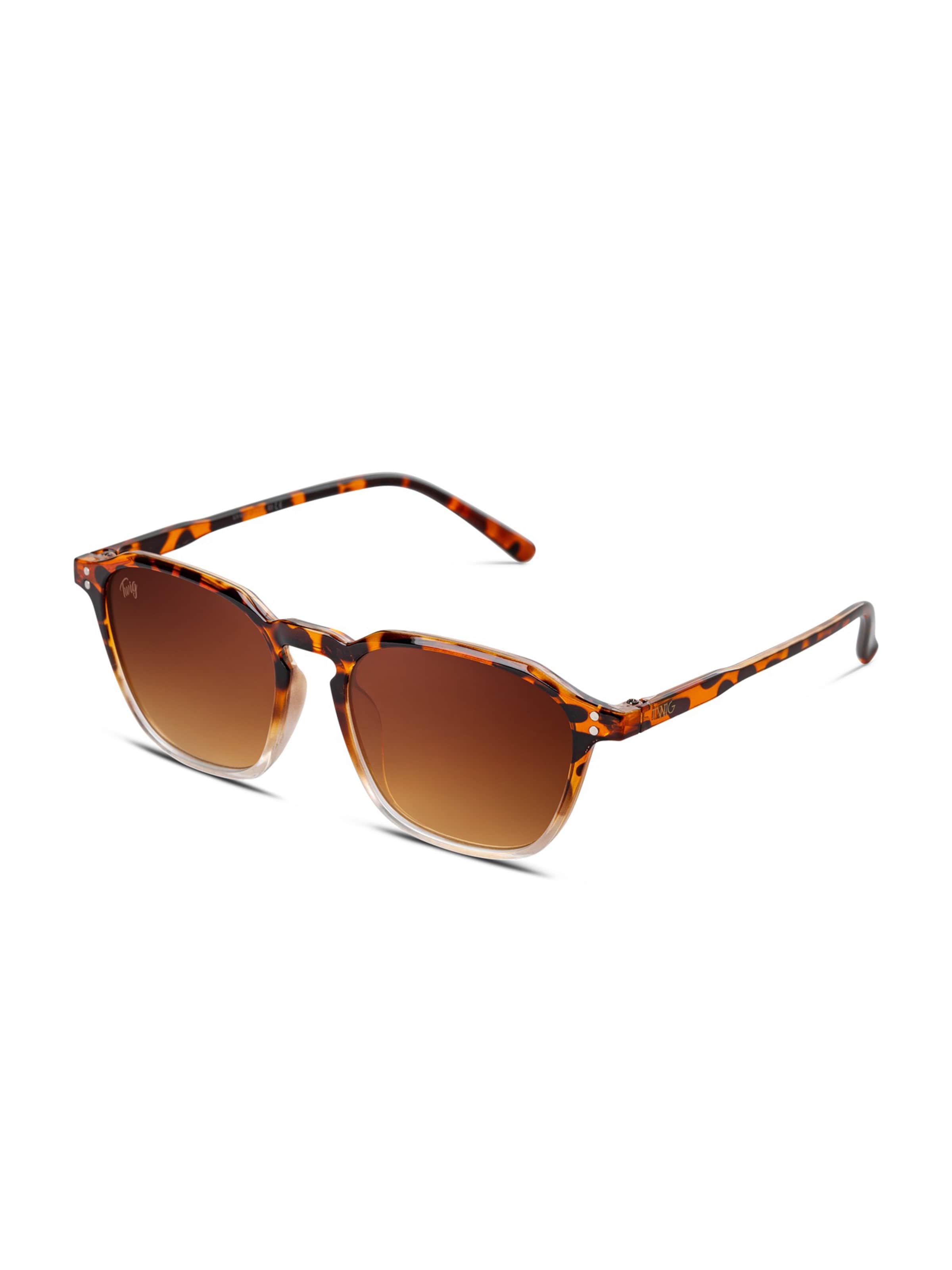 TWIG Concept Milano Sunglasses 'Updike' in Brown: front