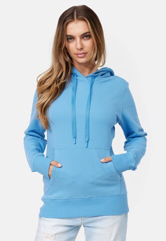 Cotton Candy Sweatshirt 'BALETHA' in Blau: predná strana