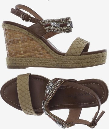 Alma En Pena Sandals & High-Heeled Sandals in 35 in Brown: front