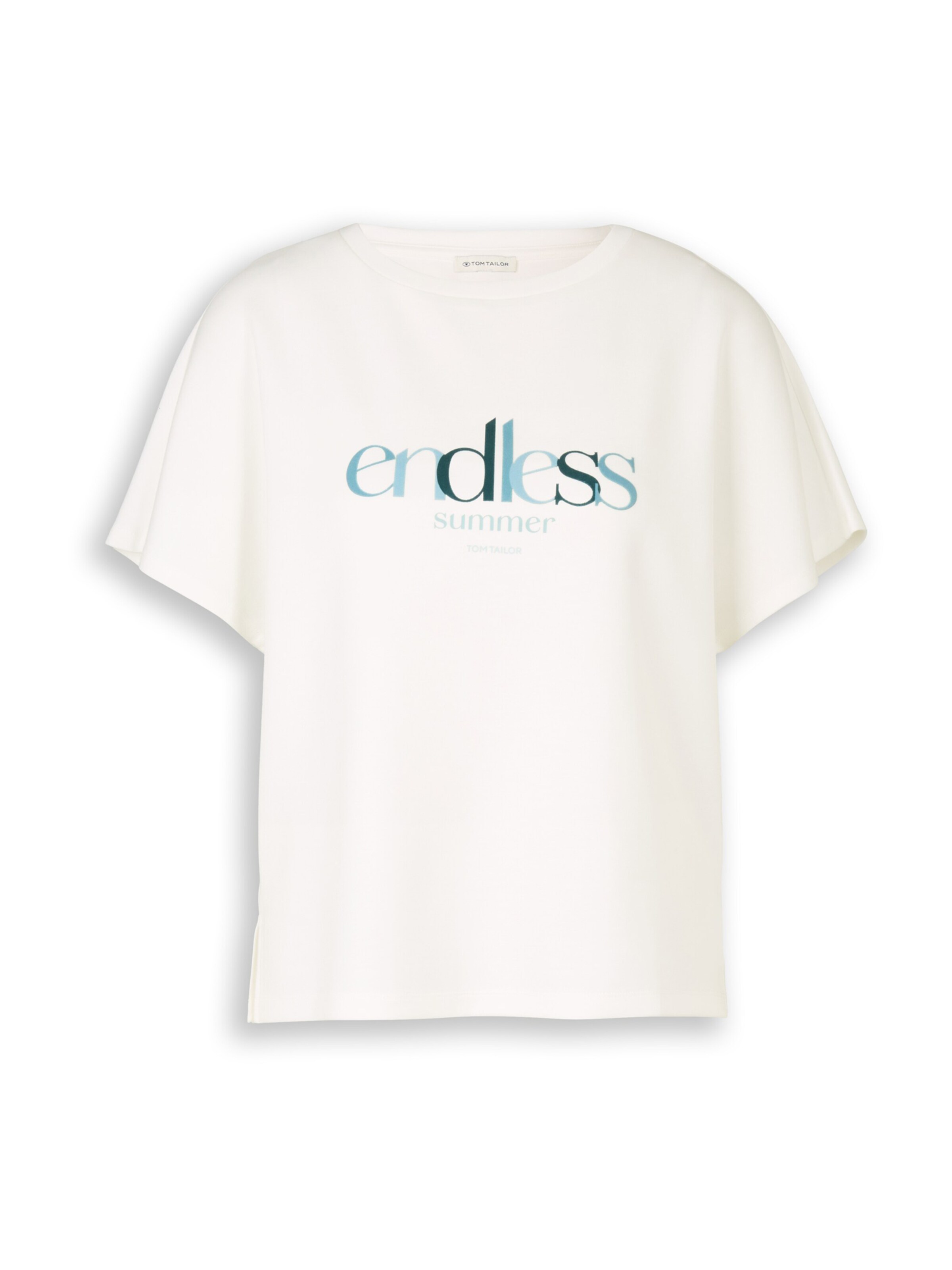 TOM TAILOR - Camisa em branco: frente