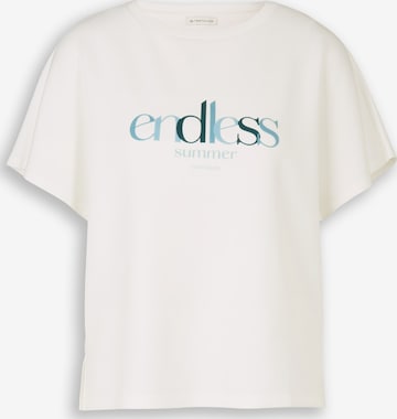 TOM TAILOR - Camisa em branco: frente