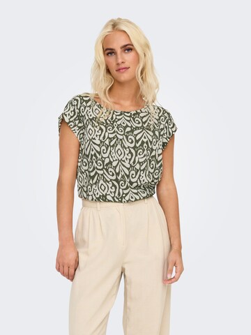 ONLY - Blusa 'ONLVIC' en verde: frente