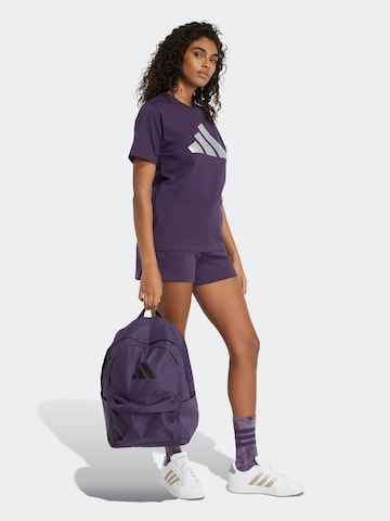 ADIDAS SPORTSWEAR Performance shirt in Purple: front