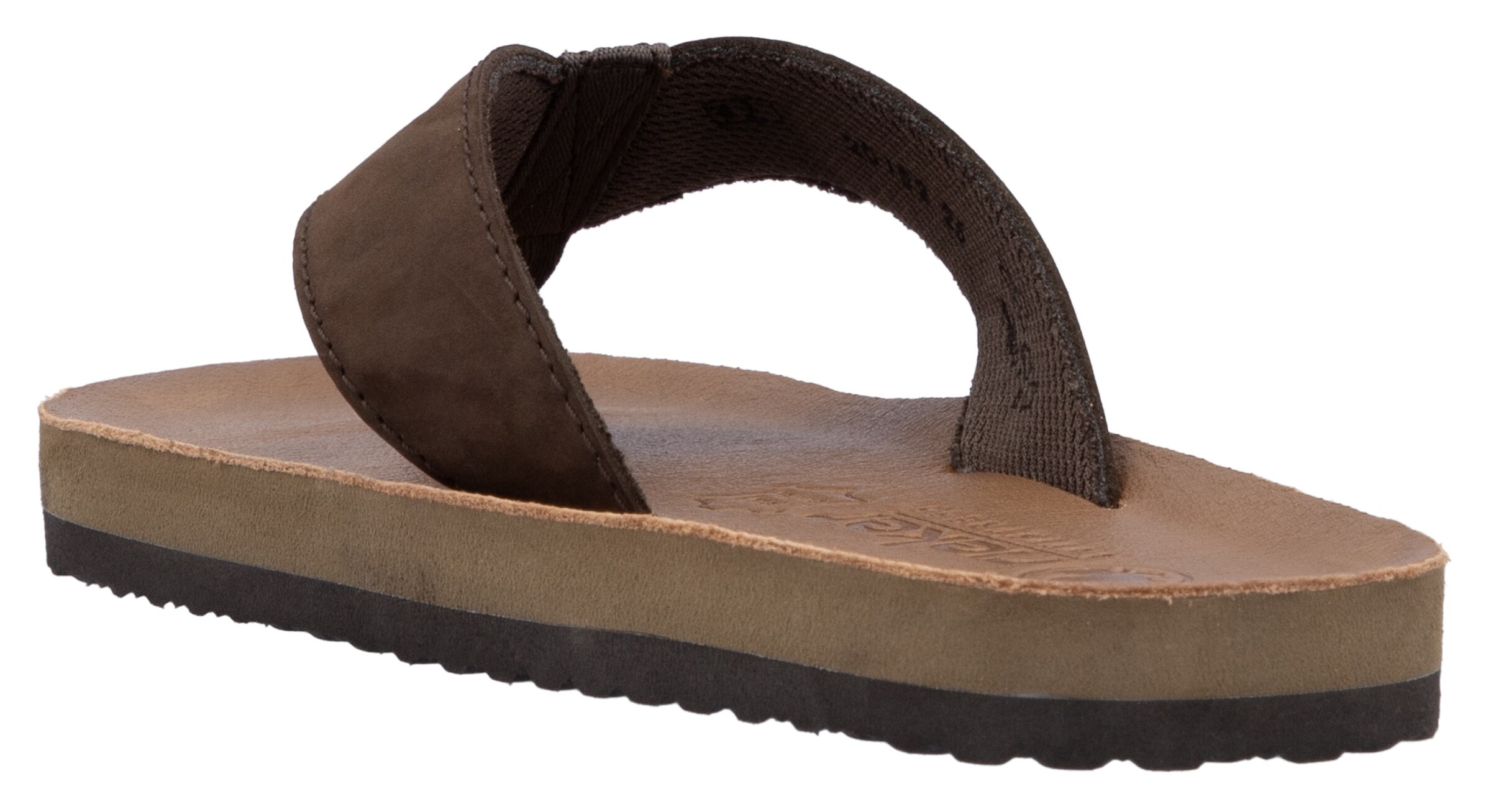 Rieker Teenslippers in Bruin