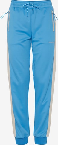 The Jogg Concept Slim fit Workout Pants 'Sima' in Blue: front