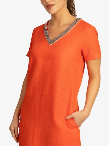 APART Sheath Dress in Orange