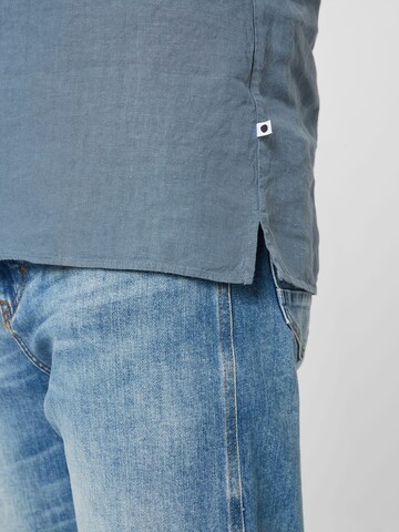 NN07 Regular fit Button Up Shirt 'Miyagi' in Blue