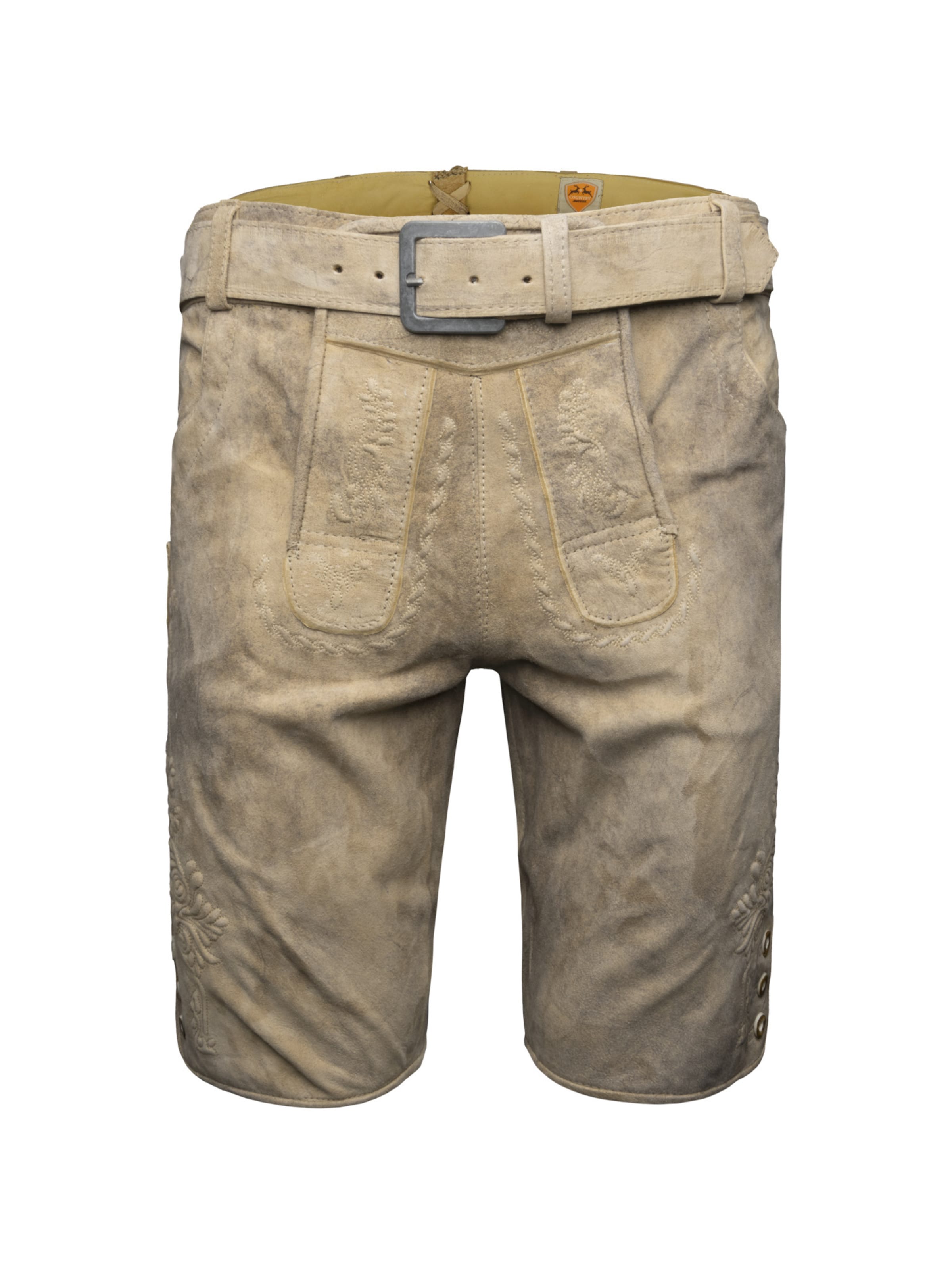 Country Maddox Regular Trachtenhose 'Langsee' in Beige: Vorderseite