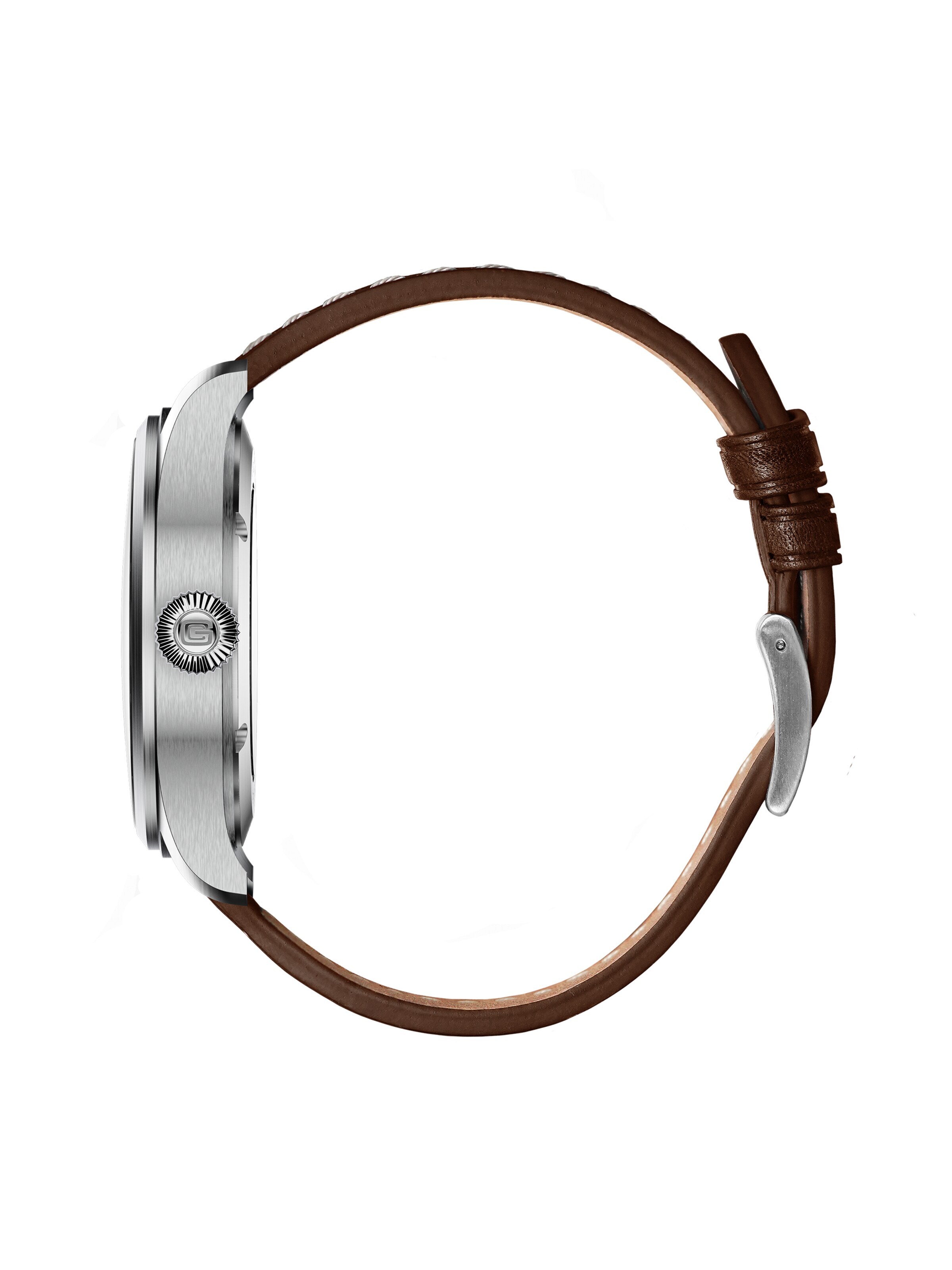 Gigandet Analog Watch 'RED BARON' in Brown