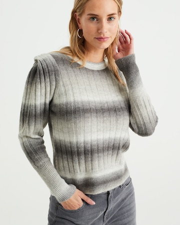 WE Fashion - Pullover em cinzento