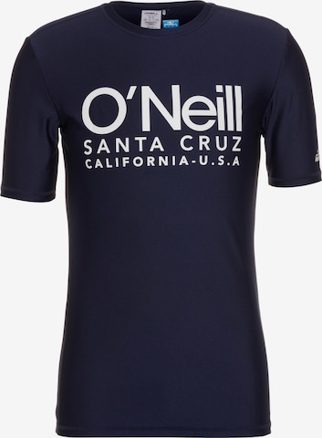 O'NEILL Функционална тениска 'Skins' в синьо: отпред