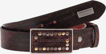 CIPO & BAXX Belt 'CG182' in Brown: front