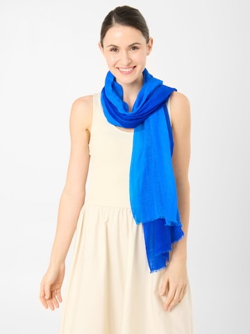 Écharpe CODELLO en bleu : devant