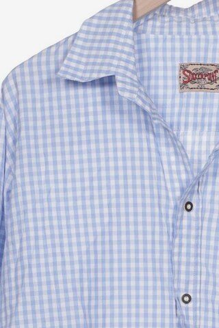 STOCKERPOINT Button Up Shirt in XXL in Blue