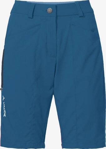 VAUDE Regular Outdoorbroek 'Elope' in Blauw: voorkant