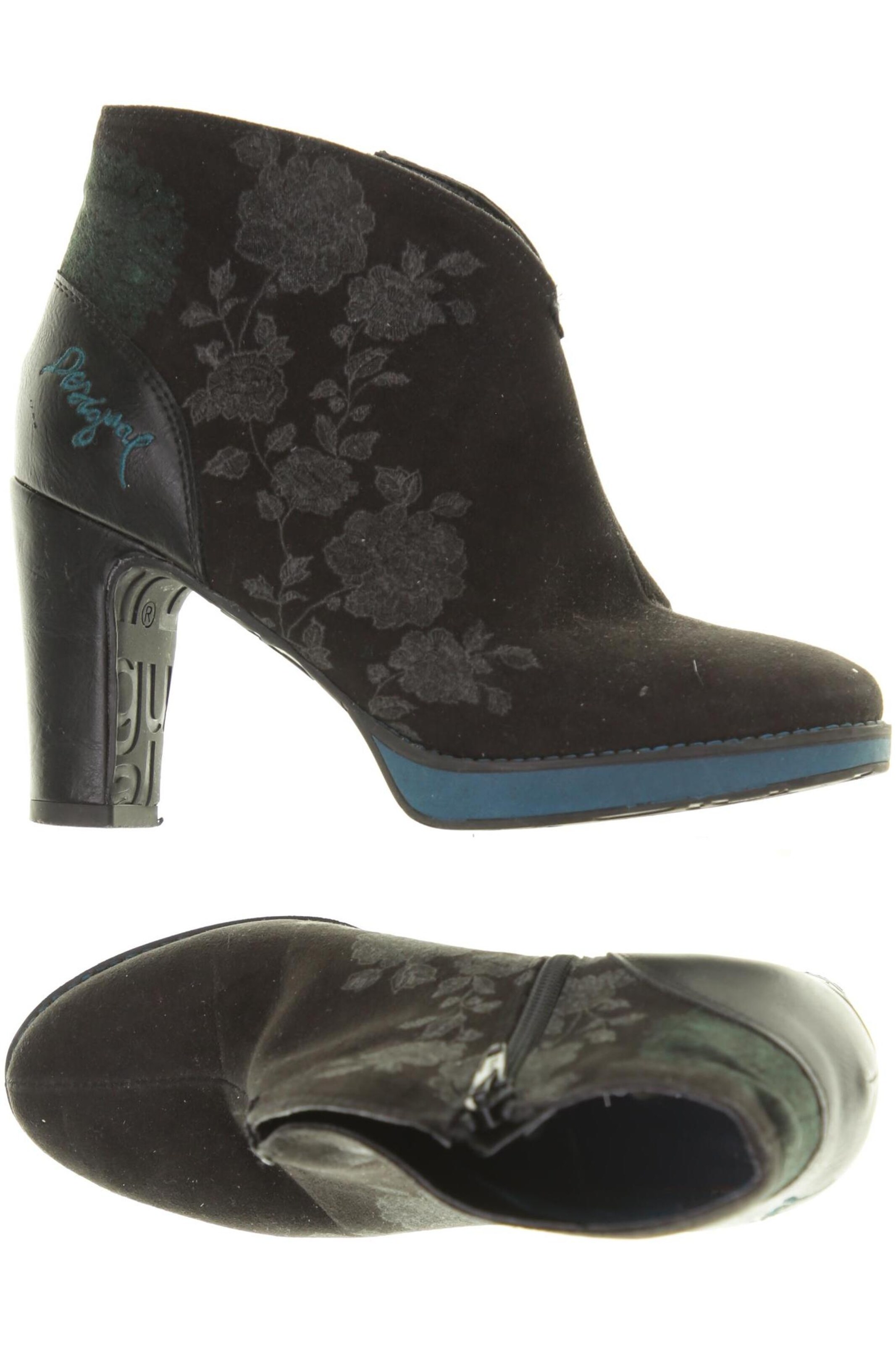Desigual Stiefelette 36 in Schwarz: Vorderseite